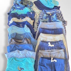 Carters 3m matching sets bundle